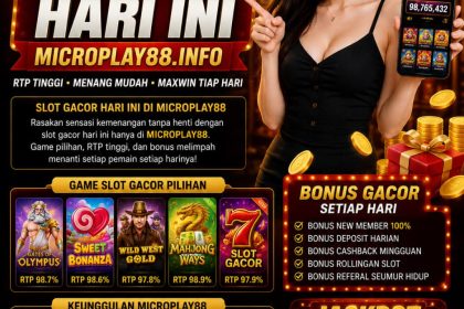 Slot Gacor Hari Ini MICROPLAY88 Jadi Topik Populer Pemain Online