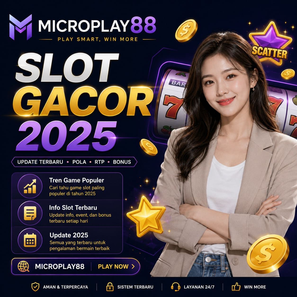 Slot Gacor 2025 Jadi Tren Baru MICROPLAY88