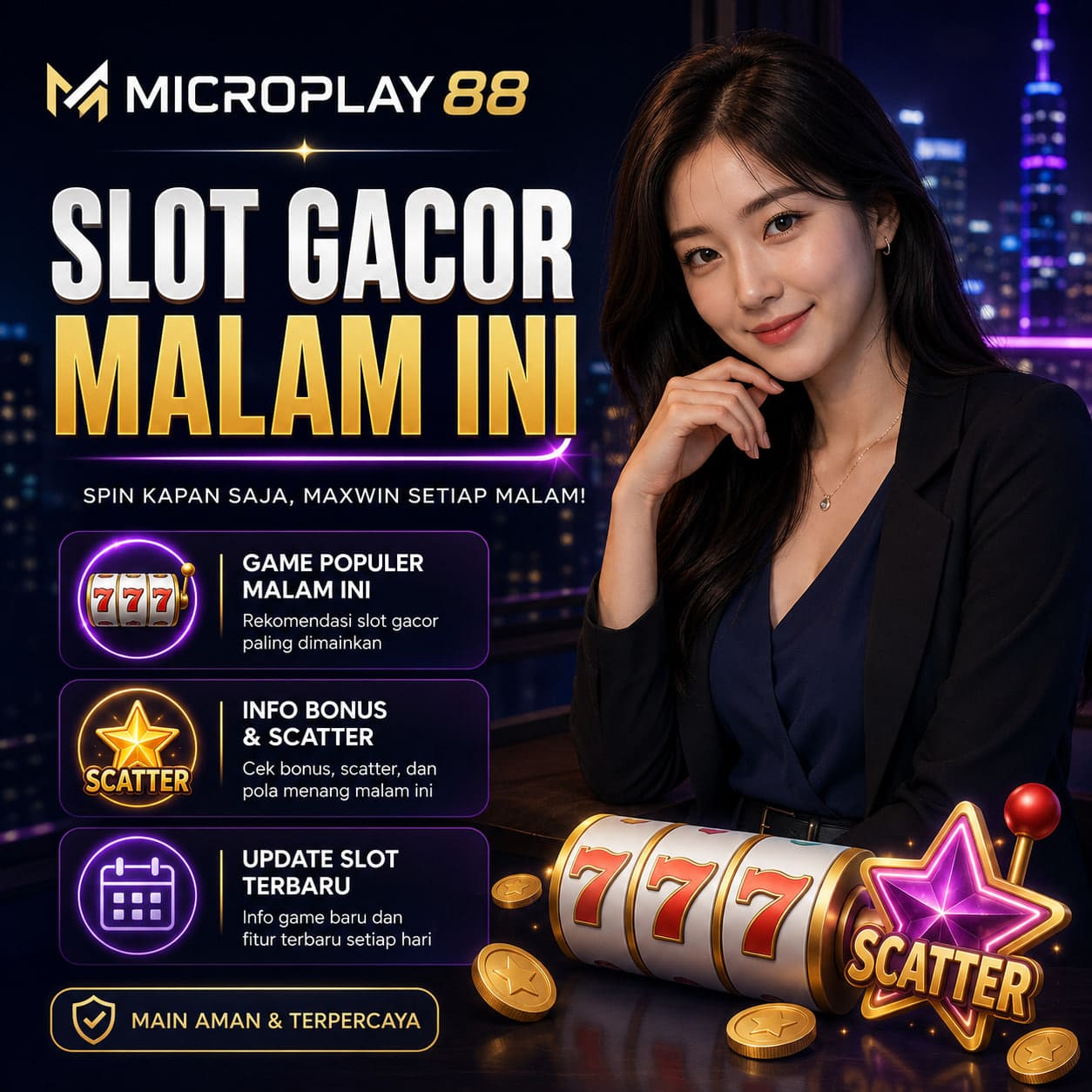 Slot Gacor Malam Ini Ramai Dicari MICROPLAY88