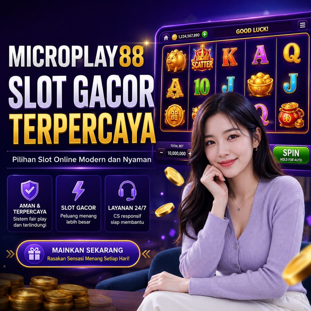 Slot Gacor Terpercaya MICROPLAY88 Kian Diminati