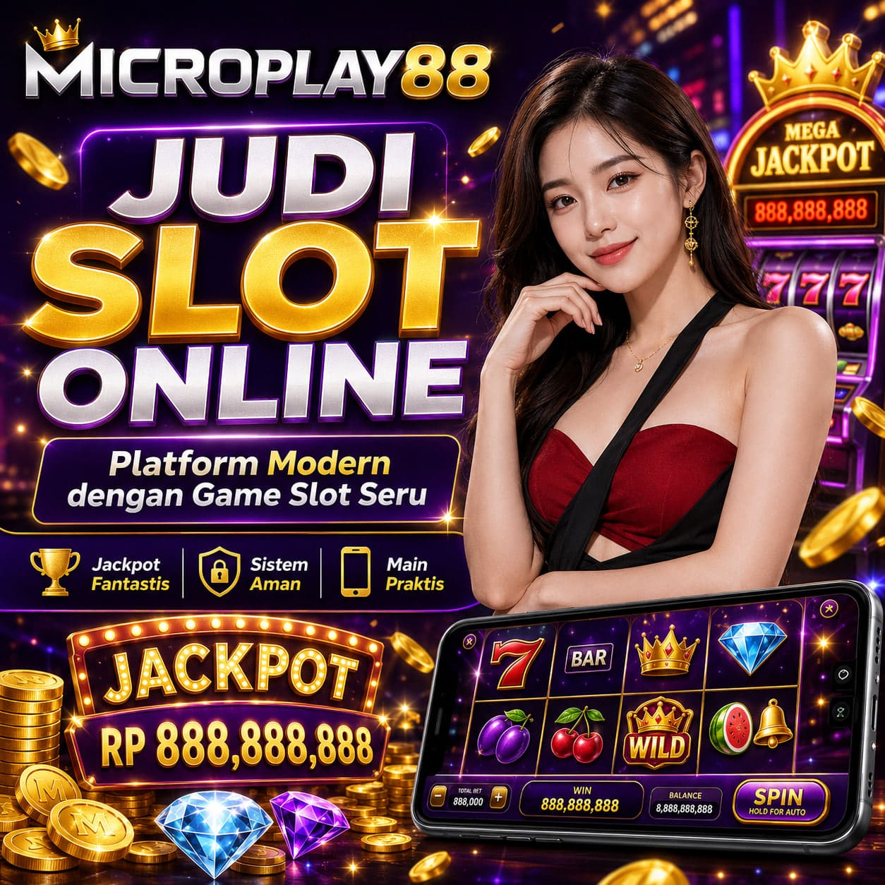 Judi Slot Online MICROPLAY88 Jadi Tren Digital
