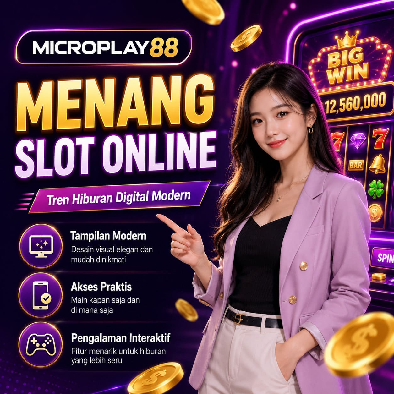 Menang Slot Online MICROPLAY88 Jadi Tren Digital