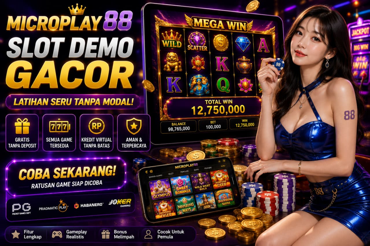 Slot Demo Gacor MICROPLAY88 untuk Latihan Pemain