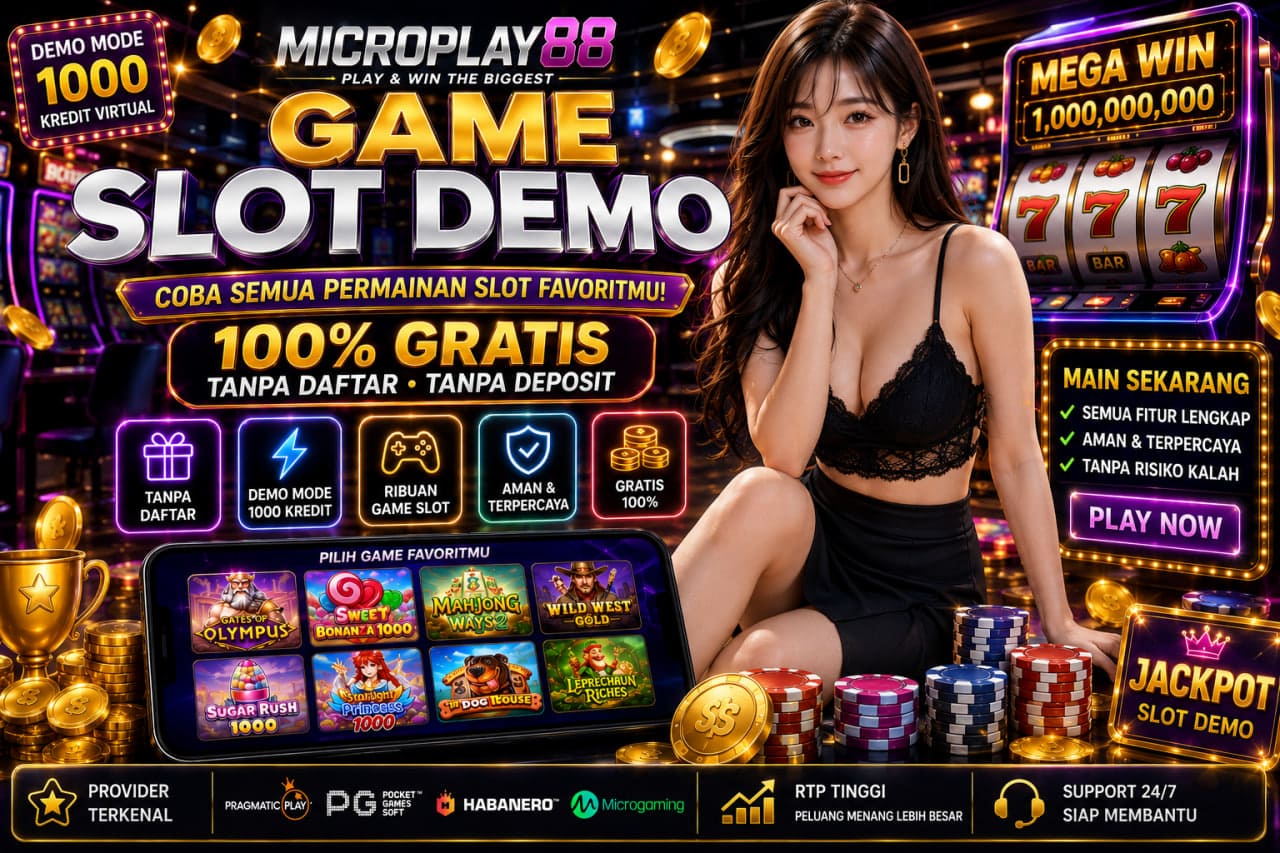 Slot Demo 1000 dan Panduan Kredit Virtual MICROPLAY88