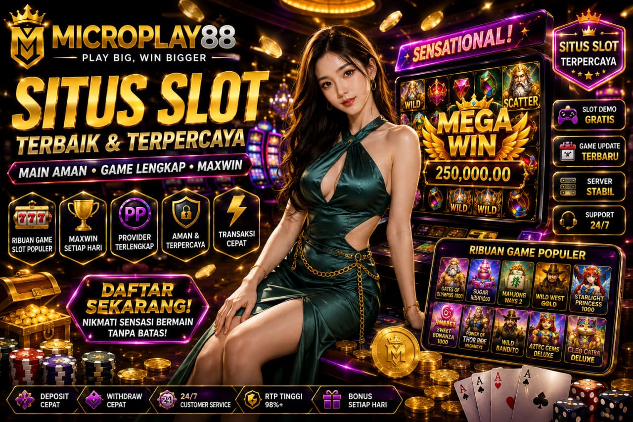 Situs Slot MICROPLAY88: Panduan Mengenal Platform Game Online
