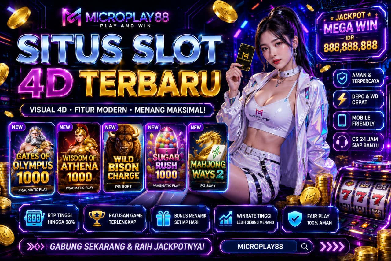Situs Slot 4D Terbaru dengan Fitur Modern | MICROPLAY88